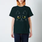 アトリエかのの前は猫の顔　後ろはおしり　両面楽しめる 티셔츠