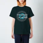 Sk8ersLoungeの25thロゴTEE_2black スタンダードTシャツ