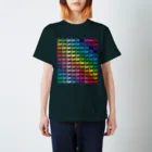 hinomotonokuni（ヒノモトノクニ） SUZURI店のレインボー　ビビット×パステル（Ether Potion） Regular Fit T-Shirt