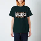 マースィーツの#stay home カモ柄 スタンダードTシャツ