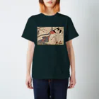 春画アートTシャツショップの喜多川歌麿　浮世絵春画アートグッズ スタンダードTシャツ