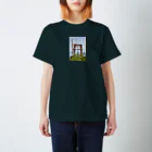 defunct hotelのラブホテル廃墟の錆びネオン スタンダードTシャツ