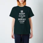 kg_shopのKEEP CALM AND BREAD CLIP [ホワイト] Regular Fit T-Shirt