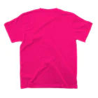 ゴッド神TVちゃんねるSHOPのかえる観賞魚店　白抜き丸ロゴ Regular Fit T-Shirtの裏面