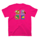 マッキーのTシャツ屋さん(mayuma design)のカラフルフィッシュ スタンダードTシャツの裏面