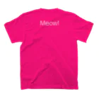 WOOOOWOのMeow スタンダードTシャツの裏面