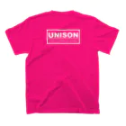 UNISONのDeportes Artísticas スタンダードTシャツの裏面