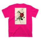 J. Jeffery Print Galleryのルドゥーテ「バラ図譜」 Regular Fit T-Shirtの裏面