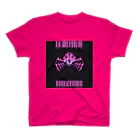 Ａ’ｚｗｏｒｋＳの8-EYES PINKSPIDER BLK スタンダードTシャツ