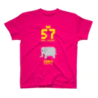 静岡市動物園協会【日本平動物園】公式SUZURIショップのダンボ　57th BIRTHDAY　GOODS Regular Fit T-Shirt