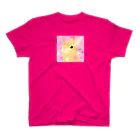 虹色PLUSのキュートな水玉うさぎちゃん Regular Fit T-Shirt