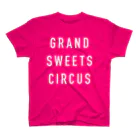 GRAND SWEETS CIRCUSの【GSCテキストロゴ】 スタンダードTシャツ