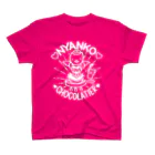 nya-mew（ニャーミュー）のにゃんこショコラティエ_ホワイト Regular Fit T-Shirt