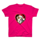 saitosekaiのクリスマスの癒しの子犬 Regular Fit T-Shirt
