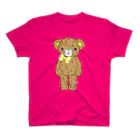 Cɐkeccooのクマのブラウン(うさぎのラビのお友達) スタンダードTシャツ