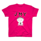 NIKORASU GOのユーモアデザイン「ＪＭＹ（実はまぢやばい）」 スタンダードTシャツ