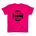 葉隠式-HAGAKURE Style-の葉隠式　黒ロゴ スタンダードTシャツ