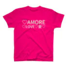 🍀森葉子グッズ🍀の♡AMORE♡LOVE♡愛♡ スタンダードTシャツ