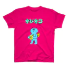 カツボン(KATZBOM)／漫画家ラッパーのネジネコとメロンパン(ロゴ入り) スタンダードTシャツ