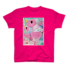 oekakiのオエカキ_ Flamingo Regular Fit T-Shirt