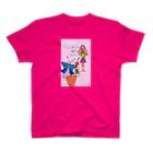 doña mizujito のぴんくちゃん Regular Fit T-Shirt