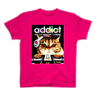 InaDesignの猫DJ スタンダードTシャツ