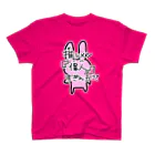 oshimenshinkenbuの推しメン偉人すぎんか(うさちゃん) スタンダードTシャツ