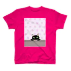 キャッツハンド：suzuriショップの黒猫PUKU スタンダードTシャツ