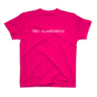 7IRO GLAMOUROUSの※ノエルなし白文字 7IRO GLAMOUROUSシンプルロゴ  スタンダードTシャツ