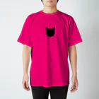 Baby Tigerのねこラブ・シルエット Regular Fit T-Shirt