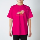 LONESOME TYPEの🐷寝豚咖喱饂飩🍛 Regular Fit T-Shirt