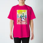 杉山和彦の手描きイラスト　不思議な散歩🌈 スタンダードTシャツ