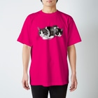 ラヴ&ピース川津のおかぁちゃん＆しまちゃん Regular Fit T-Shirt