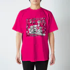 D@アプリ開発のわちゃわちゃグッズ_vol.1 透明下地 Regular Fit T-Shirt