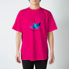 アオイハチドリプロジェクトのアオイハチドリプロジェクト①文字あり Regular Fit T-Shirt
