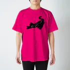 necocoaののびねこ streeetch cat Regular Fit T-Shirt