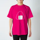 旻天堂(旧 ゆうれい星)のおにぎり(白) スタンダードTシャツ