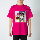 まちゃのヤンチャ猫3匹 Regular Fit T-Shirt