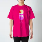 にらんせい屋のCREAMSODA(PINK) Regular Fit T-Shirt