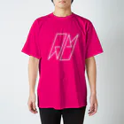 AUCHのAUCH ロゴTシャツ ピンク Regular Fit T-Shirt