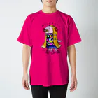 きょんここSHOPの【両面】うぱあまびえTシャツ（黒線） スタンダードTシャツ