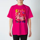 pinkpaletteのピンクverヤミネコチャンネル スタンダードTシャツ