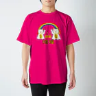 Drecome_Designの欲張りな猫【招福】てるてる招き猫 Regular Fit T-Shirt