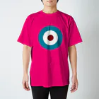 CORONET70のサークルa・ブルーグレー・白・チョコ Regular Fit T-Shirt