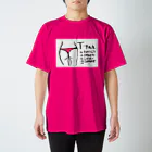 Akito WonderfulのTバックラブ白背景 Regular Fit T-Shirt