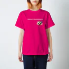 かしまし歴史チャンネルのかしましTシャツ（トロピカルピンク） Regular Fit T-Shirt