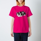 ラヴ&ピース川津のおかぁちゃん＆しまちゃん Regular Fit T-Shirt