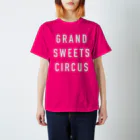 GRAND SWEETS CIRCUSの【GSCテキストロゴ】 スタンダードTシャツ