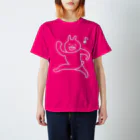 きょうもぜったいがんばらない。のいいこと起こりそうウサギ。 スタンダードTシャツ