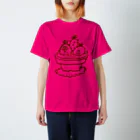 ピポン（がなはようこ/辻岡ピギー）のピポンイラスト-08 スタンダードTシャツ